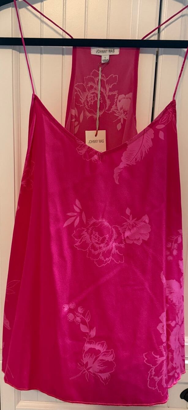 Johnny Was Etta cami forget me not - XL NWT